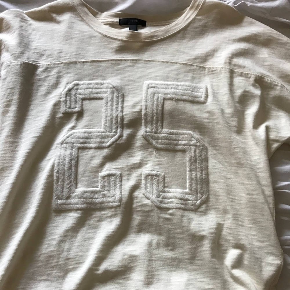 J. Crew Varsity number sweater